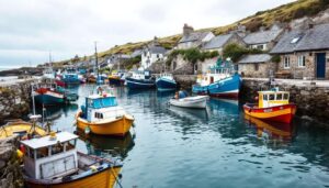 Ce port breton évoque les petits villages de pêcheurs de Norvège -
