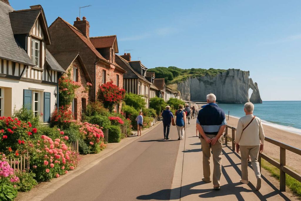 En Normandie, cette station balnéaire tranquille gagne du terrain auprès des retraités actifs