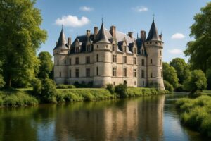 Au bord de la Loire, ce château romantique a été la demeure de Leonard de Vinci